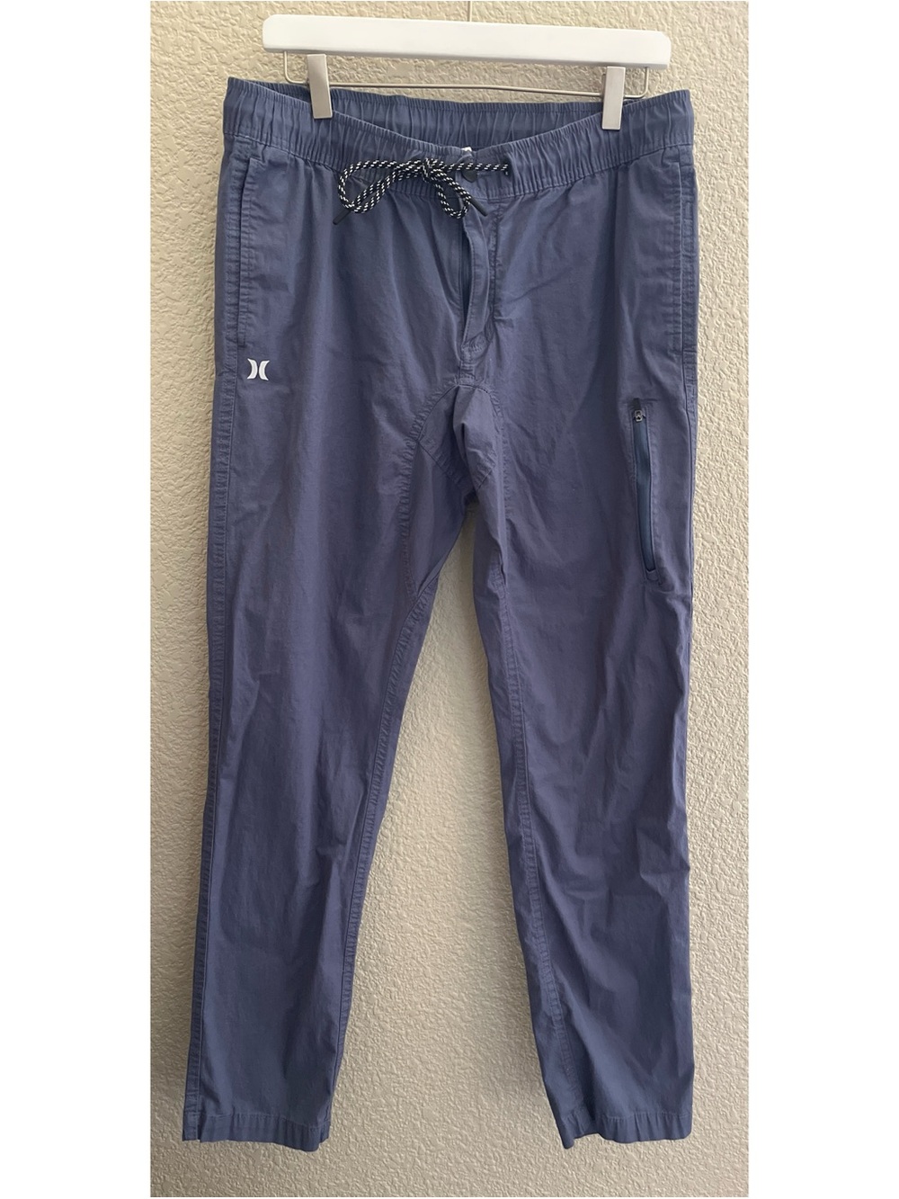 Hurley Blue Drawstring Pants Men’s Size Large